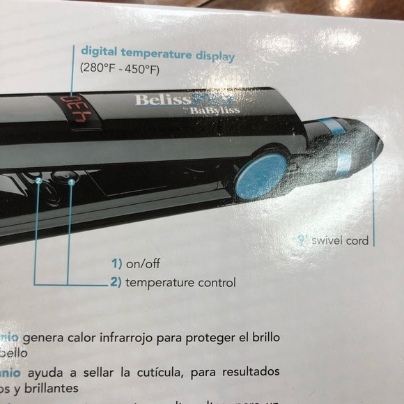 Below Lux Pro 1” Flat iron - Picture 2 of 2